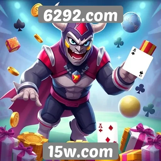 Variedade de jogos disponíveis no 6292.com